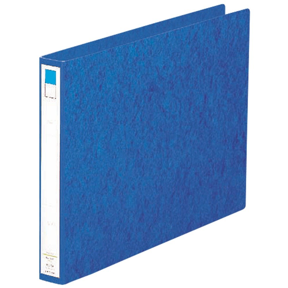 Lihit Lab F834 Ring File, B4E, 2 Holes, Indigo