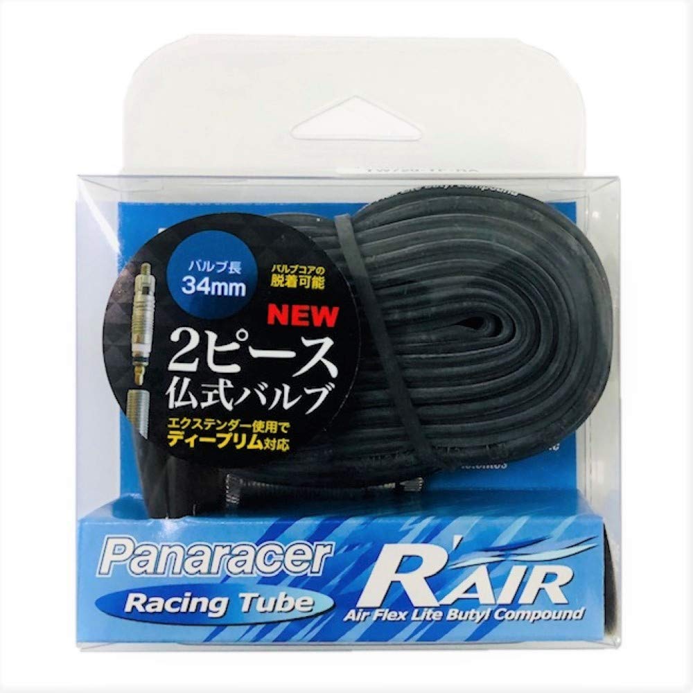 Panaracer TW720-TF-RA R'AIR Tube, Made in Japan, W/O 27.6 x 0.7-23C, 2-Piece Valve, Presta 1.3 inches (34 mm)