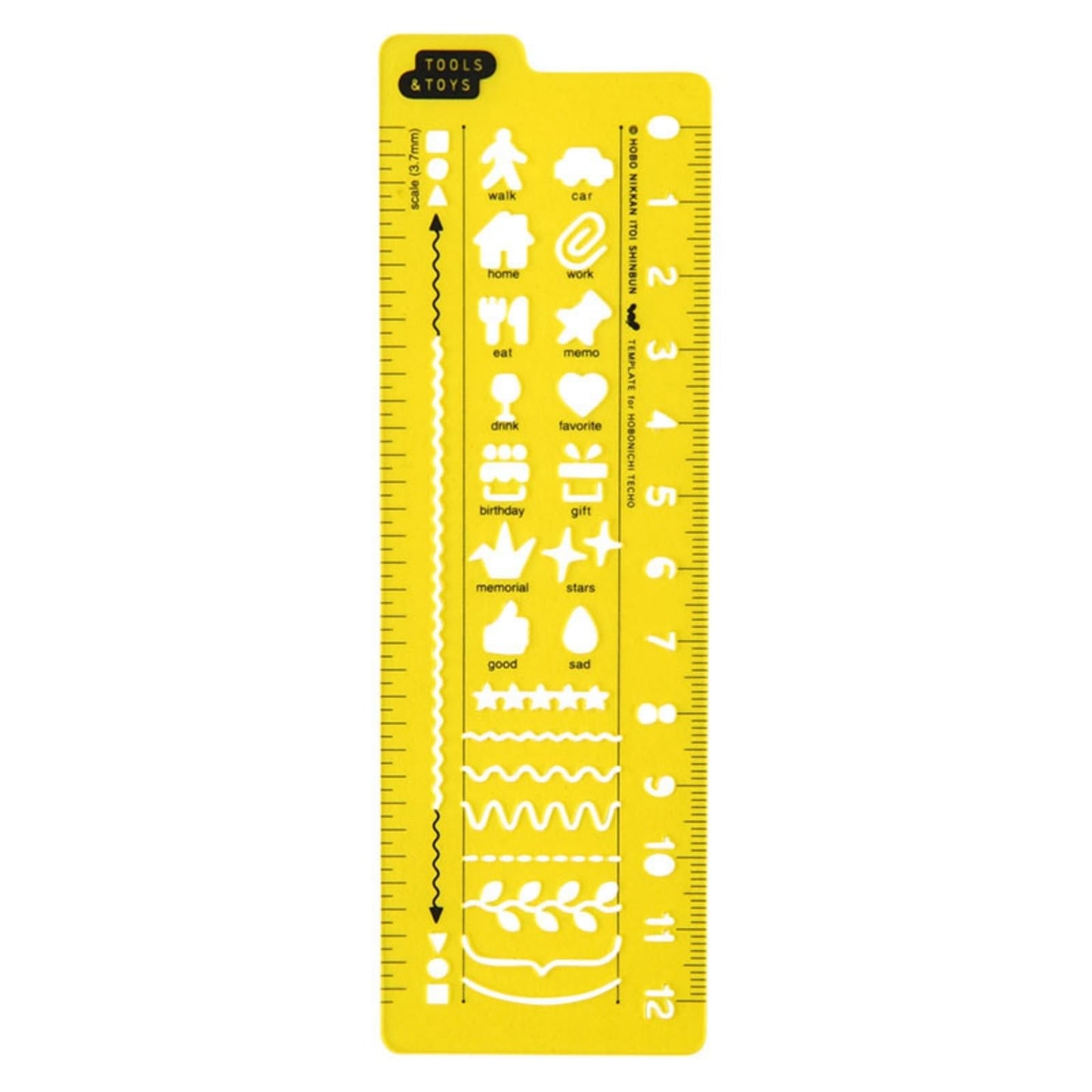 Hobonichi Techo Accessories Hobonichi Stencil - Schedule