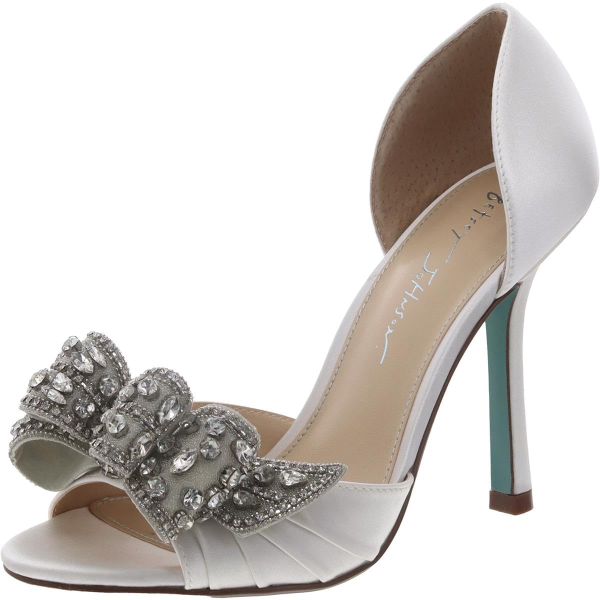 Betsey Johnson Women's Landn Pump, Ivory, 5.5