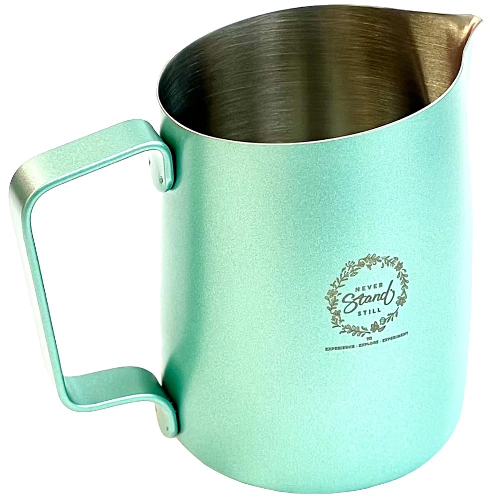 WPM HC7115GR Milk Pitcher, IVY LKY Model, 16.9 fl oz (500 ml), Green