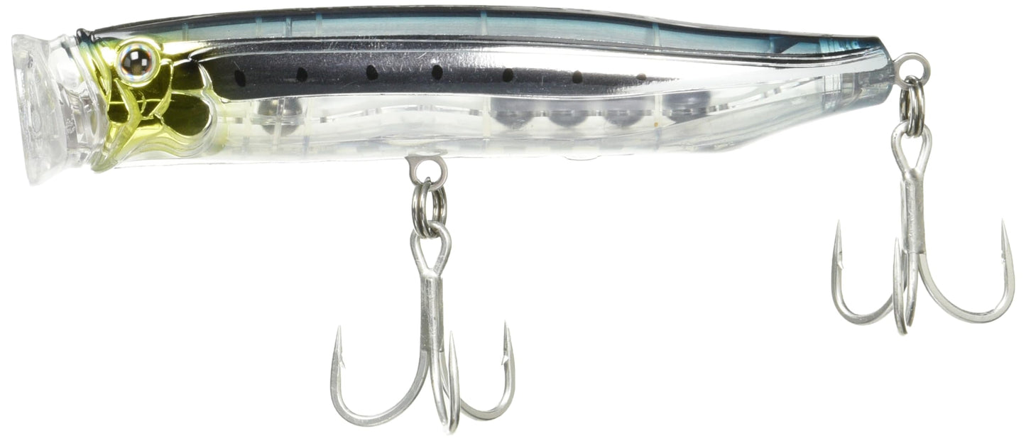 TackleHouse CFP135 Popper, Contacts, Feed Popper, 5.3 inches (135 mm), 1.6 oz (45 g), NR Sardine NR2