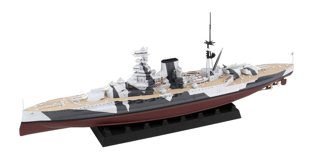 Pit-road 1 / 700 skywaveseries British Navy battleship HMS Barham 1941 plastic model W220