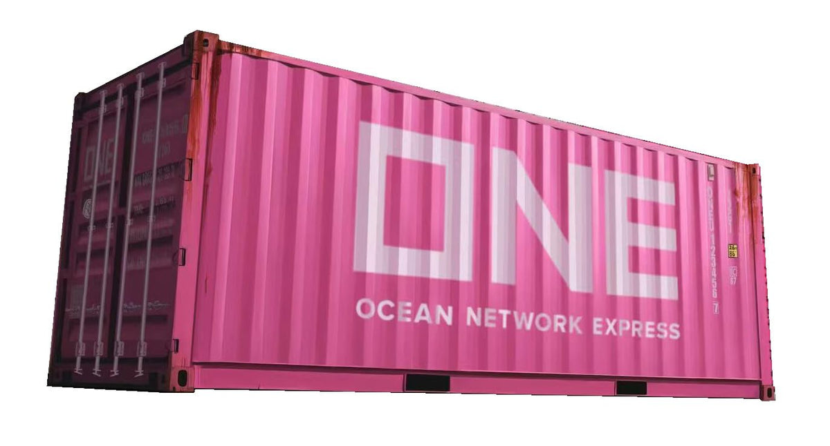 1/24 Car NEXT Series No. 1101 20 ft Dry Container Type ONE Plastic Model
