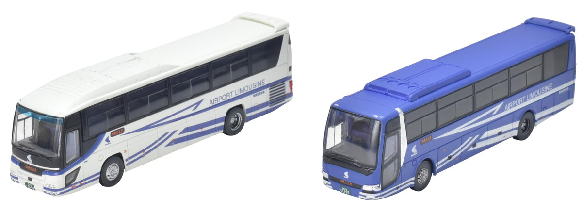 The Bus Collection Bus Colle Kansai Airport Transportation 30th Anniversary Set of 2 Diorama Supplies
