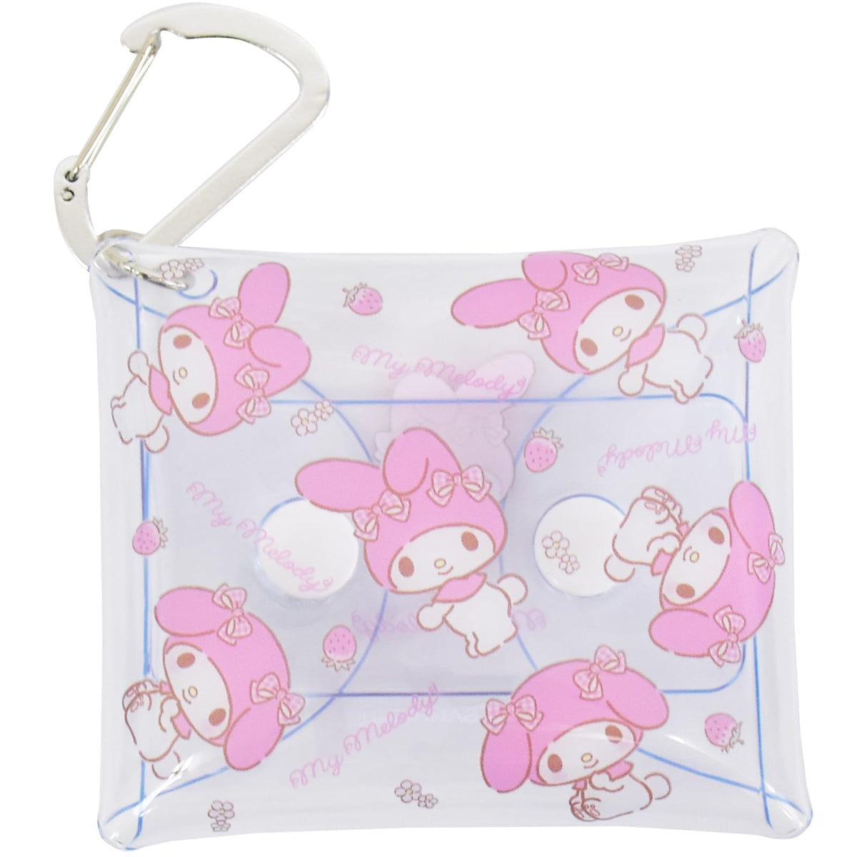 Sanrio SS Sanrio0086 Clear Multi Case, My Melody (SRTZ-226), W90×H75×D20mm