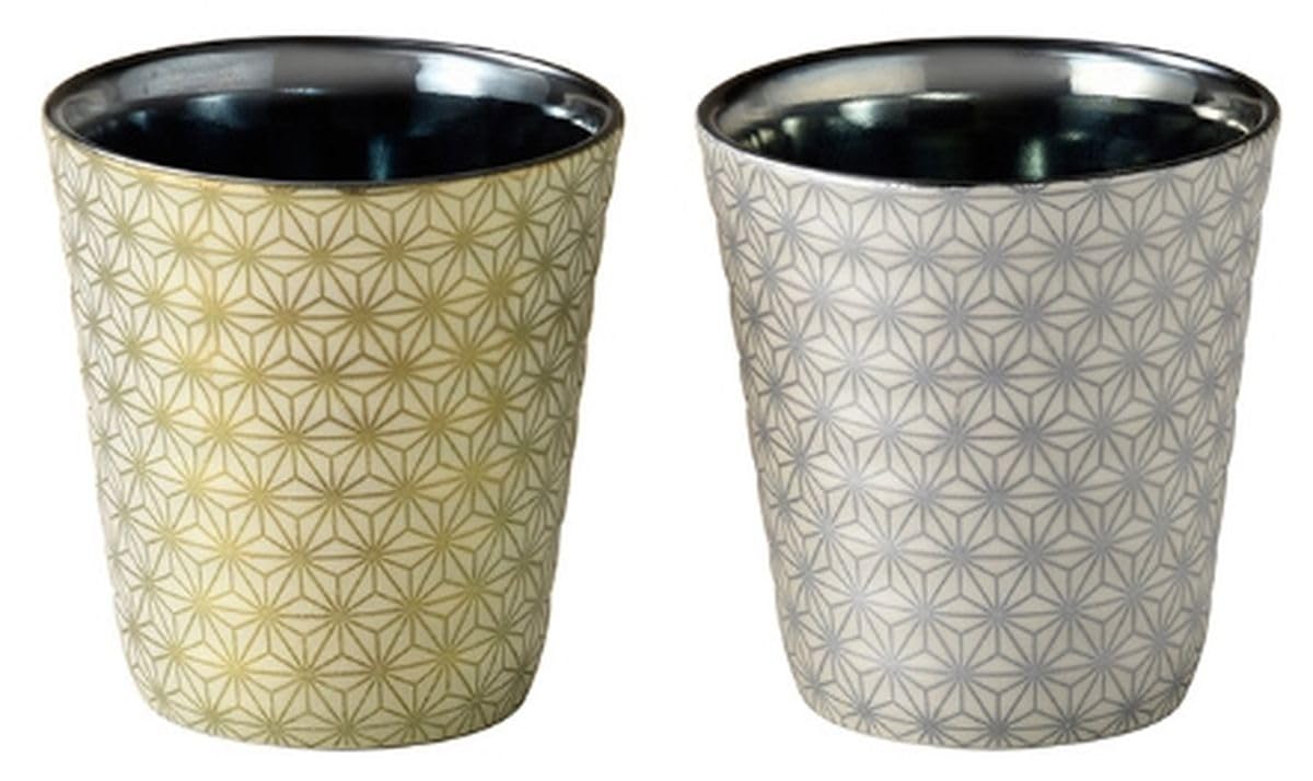 J-kitchens Pair Lock Cups, Japanese Style Taste, 10.1 fl oz (310 ml), Microwave Safe, Made in Japan