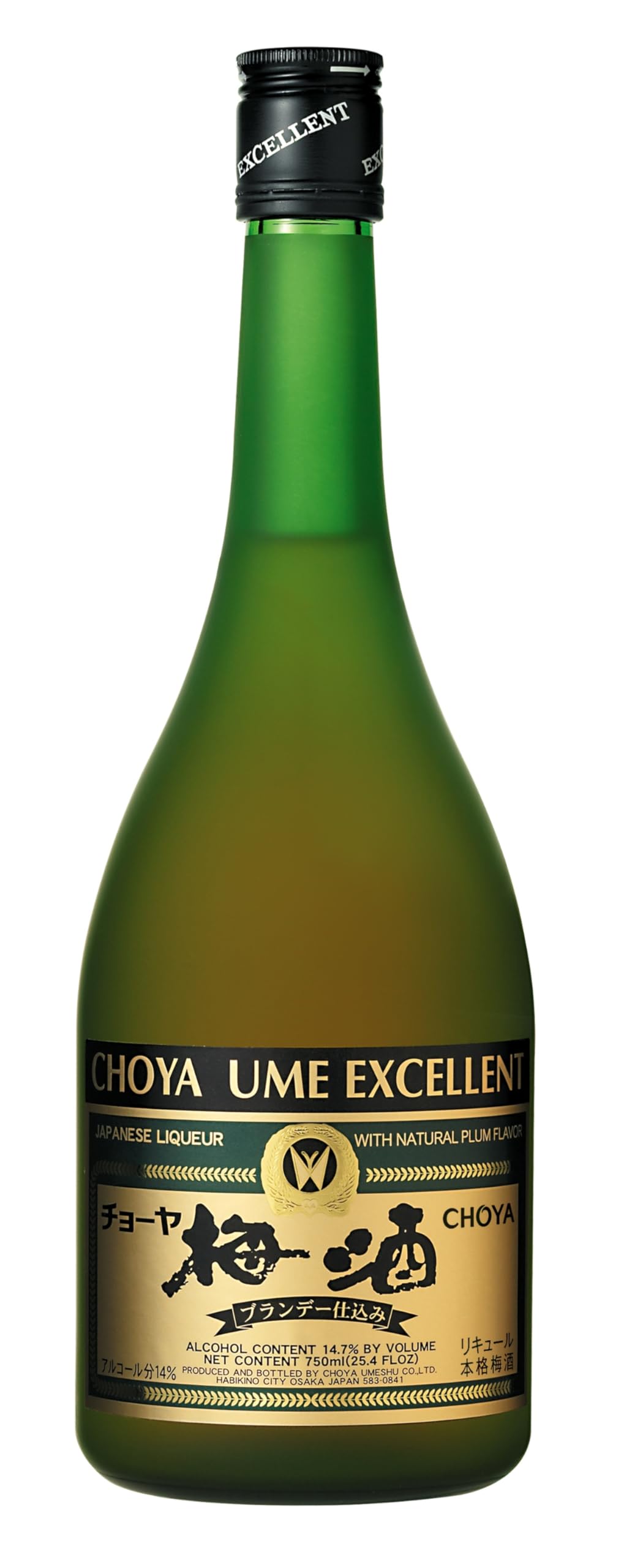 Chooya Plum Wine Excellent 25.4 fl oz (750 ml)