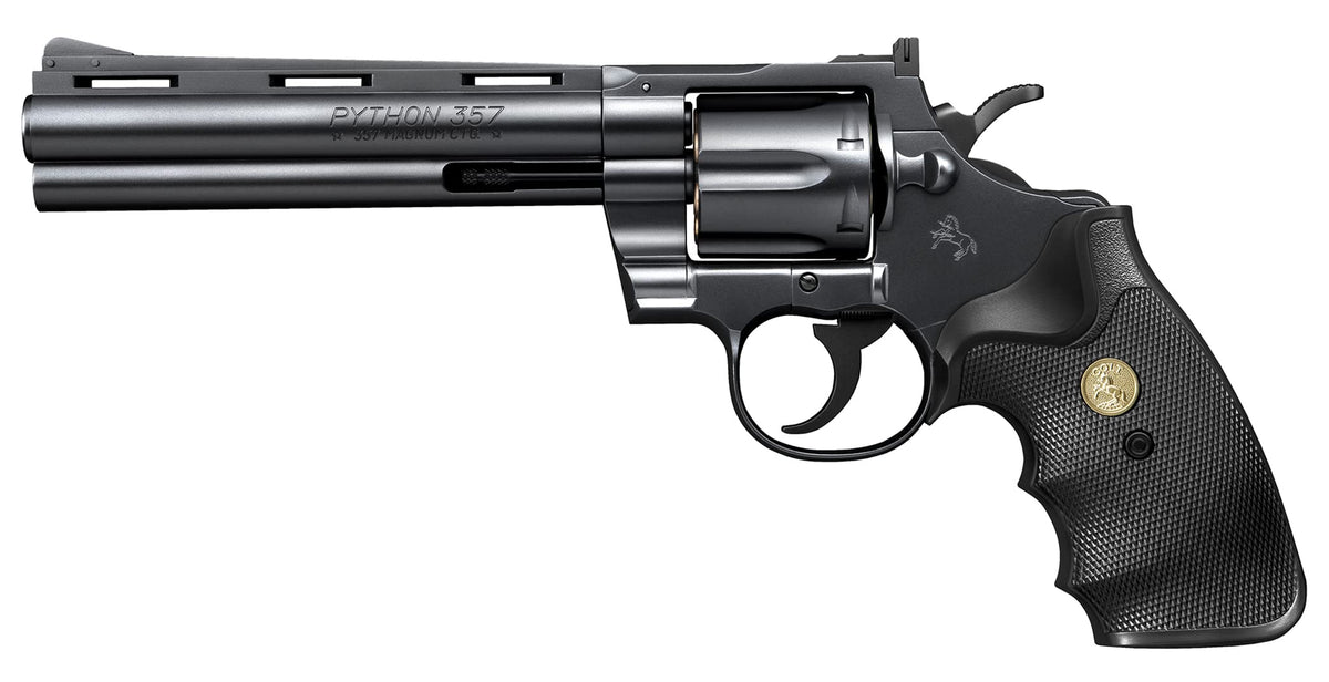 Tokyo Marui Colt Python .357 Magnum Six Inches Black Model 10 Years of Age Or Ol