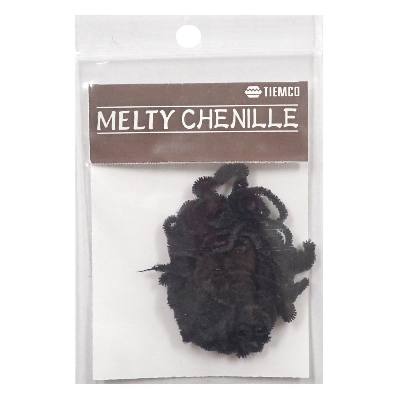 TIEMCO TMC Melty Chenille, Small, Black