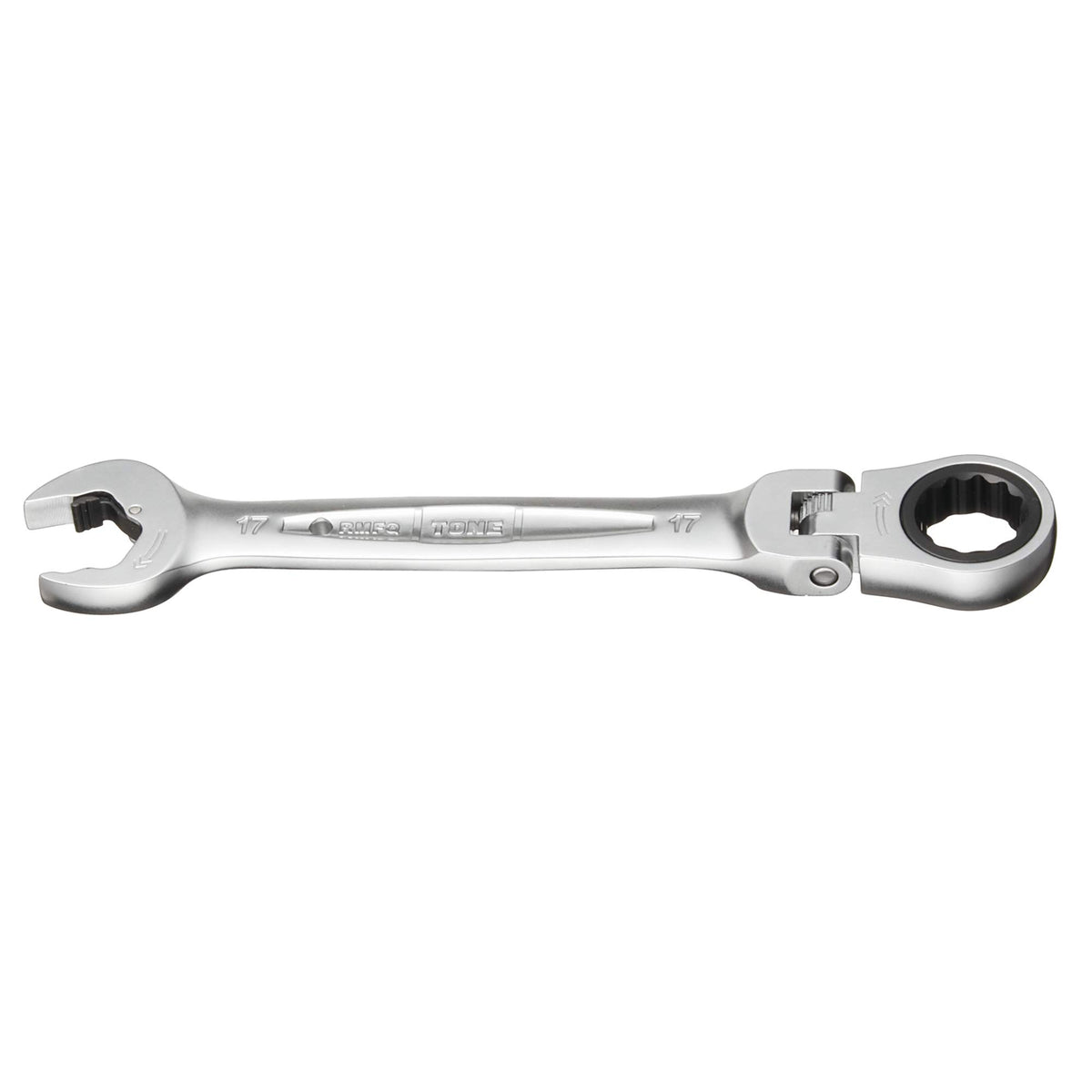 TONE Ratchet Ring Wrench Ratcheting Spanner Head Flex Head Set RMFQ-17 17mm