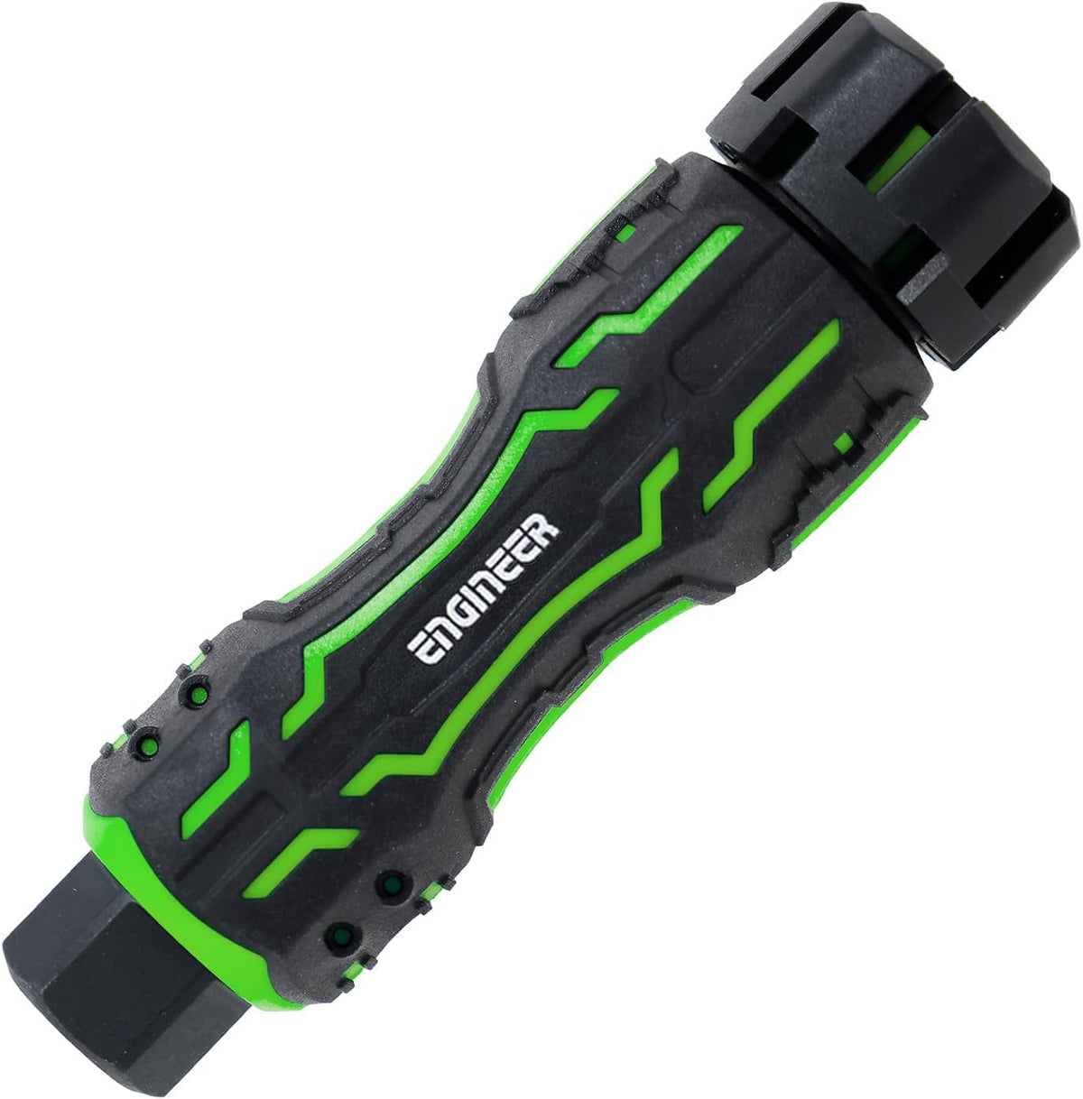 ENGINEER DZ-80 Mini Screwdriver Handle, Bit Holding 1/4" Drive for electronics repair