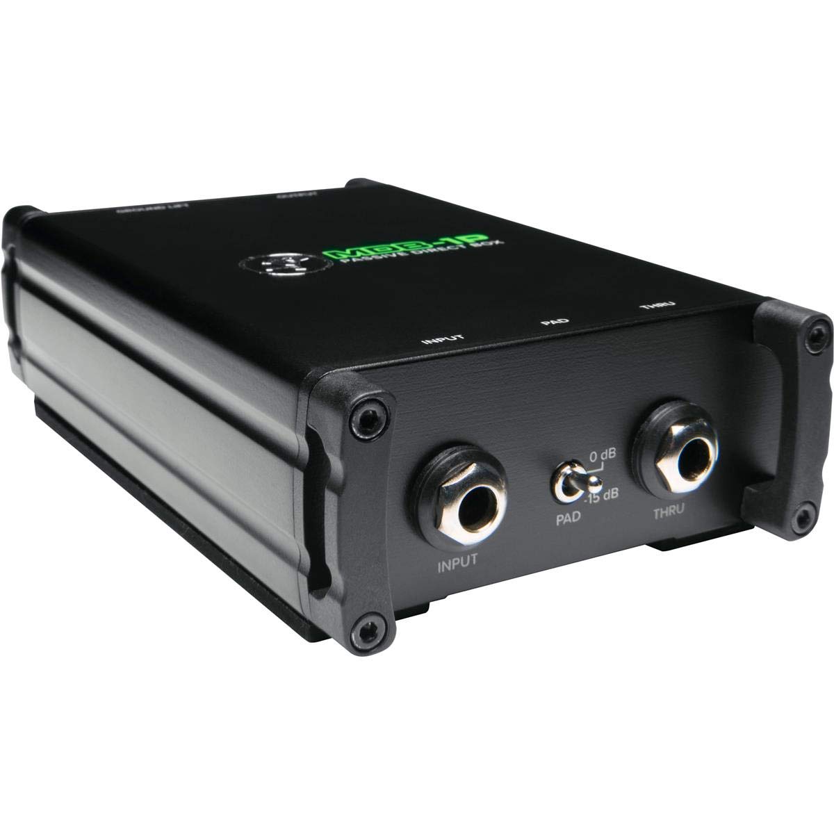 Mackie MDB Series, Passive Direct Box with 1/4” High-Impedance Input with Thru Output and Ground Lift (MDB-1P)