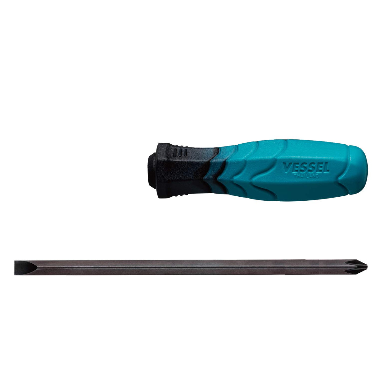 Vessel 400W-275 Dual Tone Replacement Screwdriver (Replacement Axle, Double Head + 2/-7 x 175 mm)