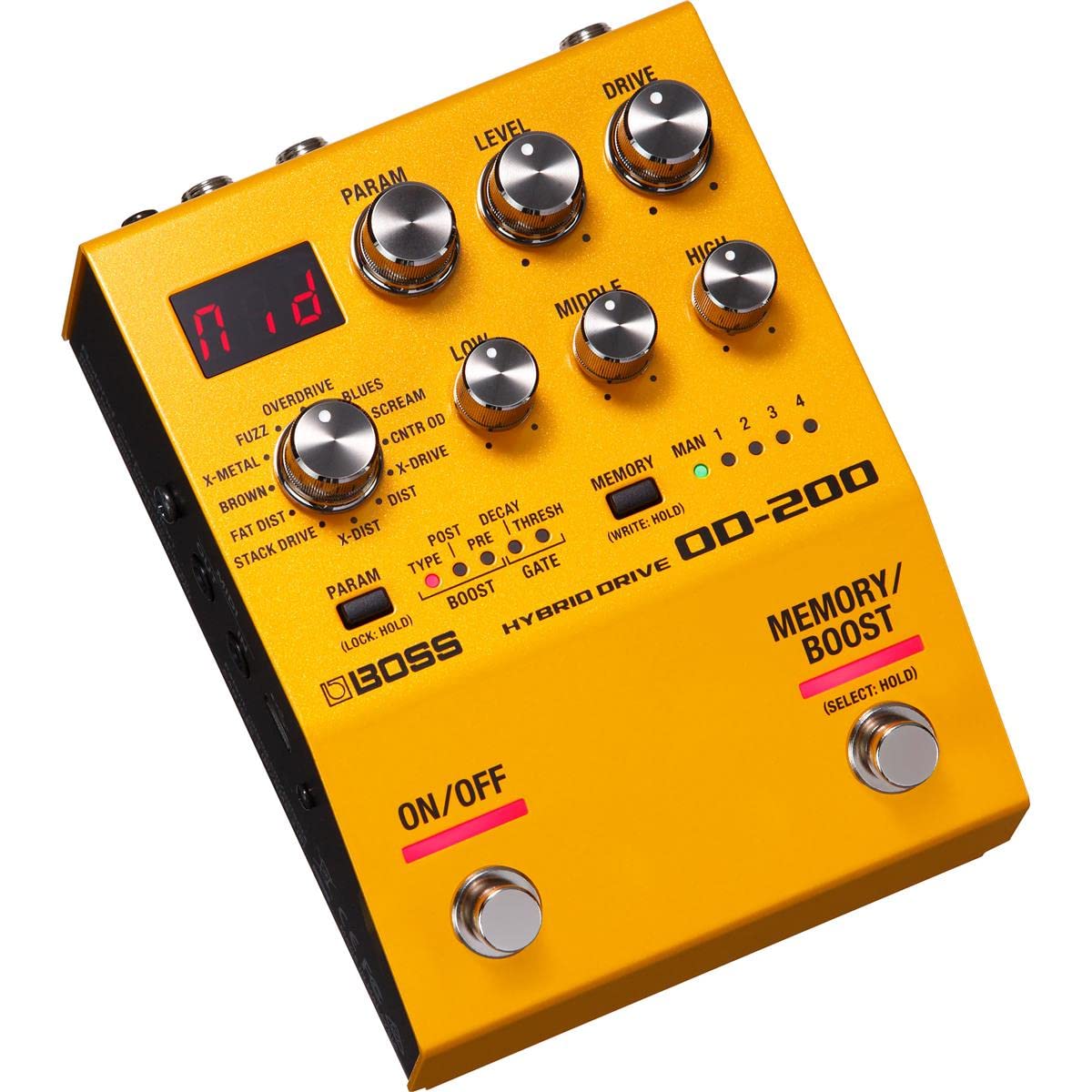 BOSS OD-200 Hybrid Drive Guitar Pedal (OD-200)