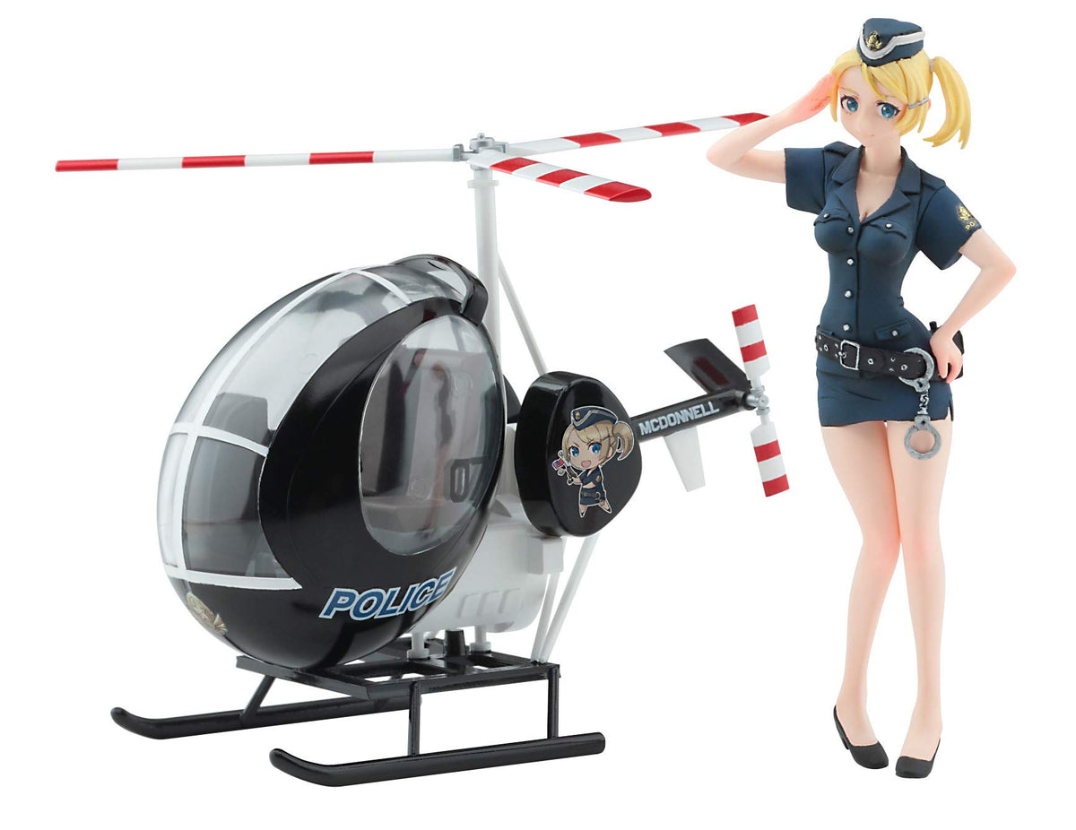 Hasegawa Egg Girls Collection No.07 1/20 Amy Mcdonnell w/Fuse 300 Resin Figure & Non-Scale Plastic Model SP396
