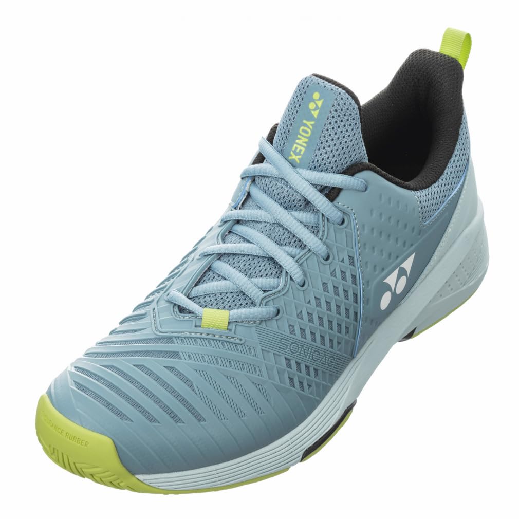 Yonex Tennis Shoes, Power Cushion Sonicage 3 Wide AC, Smoke Blue (376), 22.5 cm
