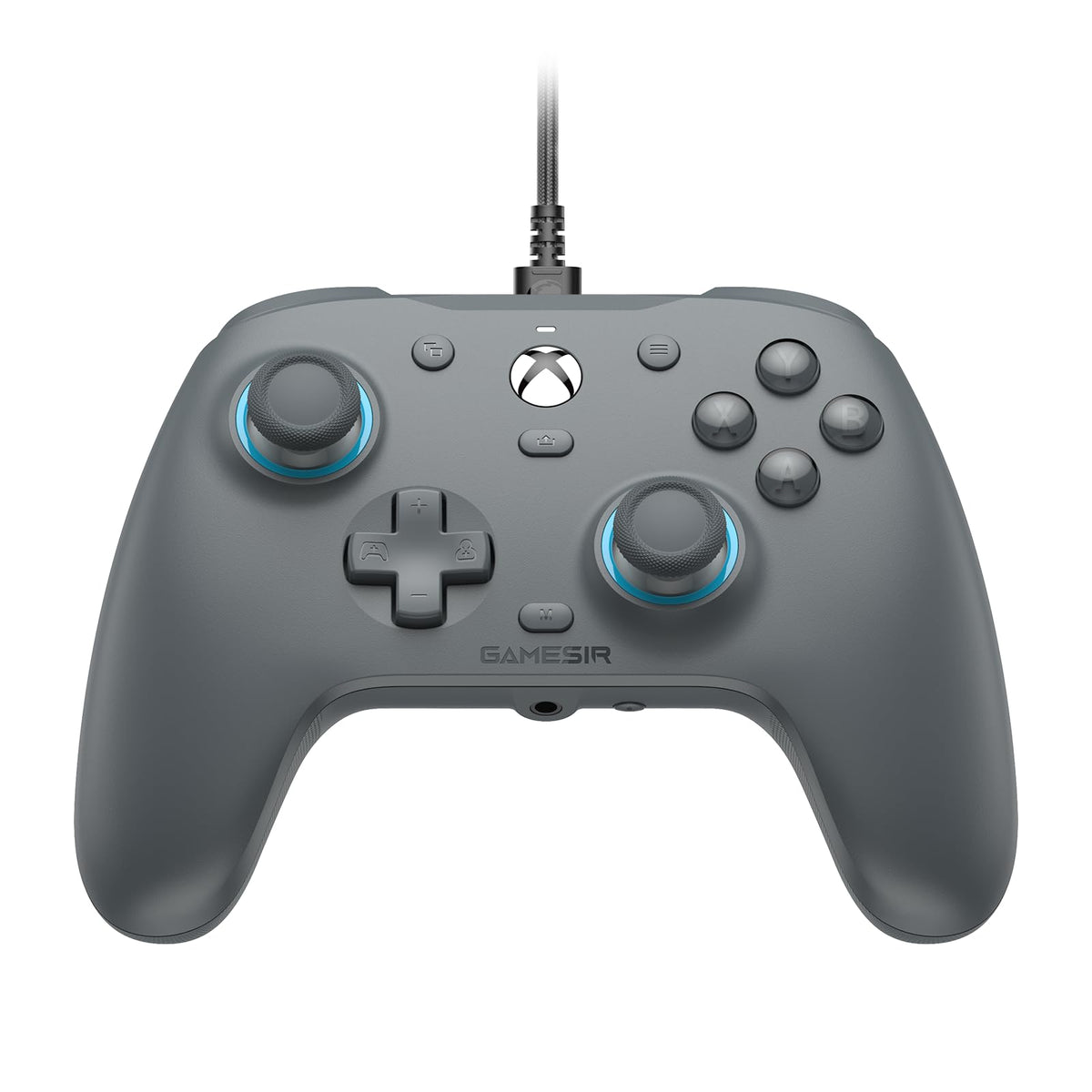 GameSir G7 SE Wired Controller for Xbox Series X|S, Xbox One & Windows 10/11, Plug and Play Gaming Gamepad with Hall Effect Joysticks/Hall Trigger, 3.5mm Audio Jack-Gray