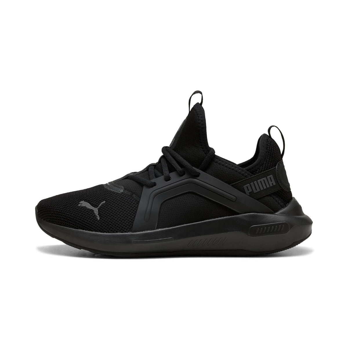 PUMA Unisex Softride Enzo 5 Street Running Shoe, Puma Black Cool Dark Gray, 9