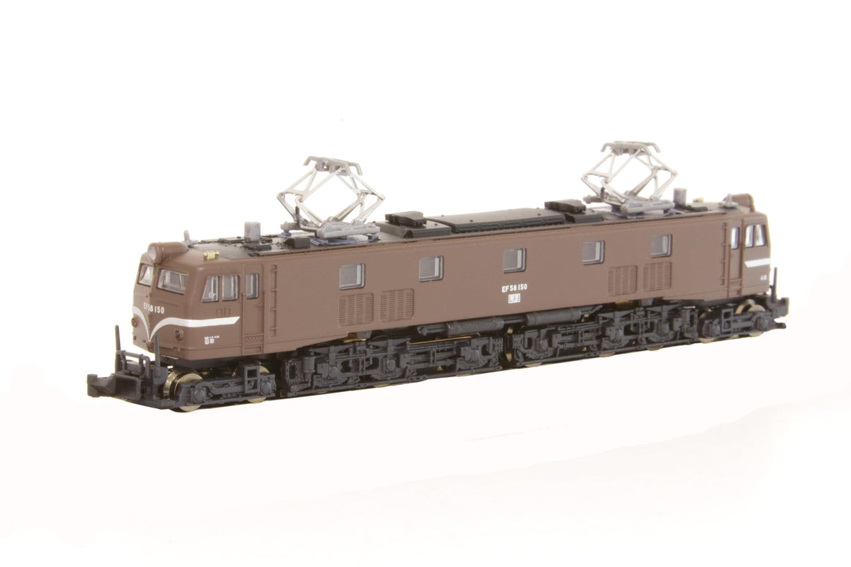 Lok Han T039-2 Z Gauge EF58 Type 150 Small Window Brown Railway Model Electric Locomotive