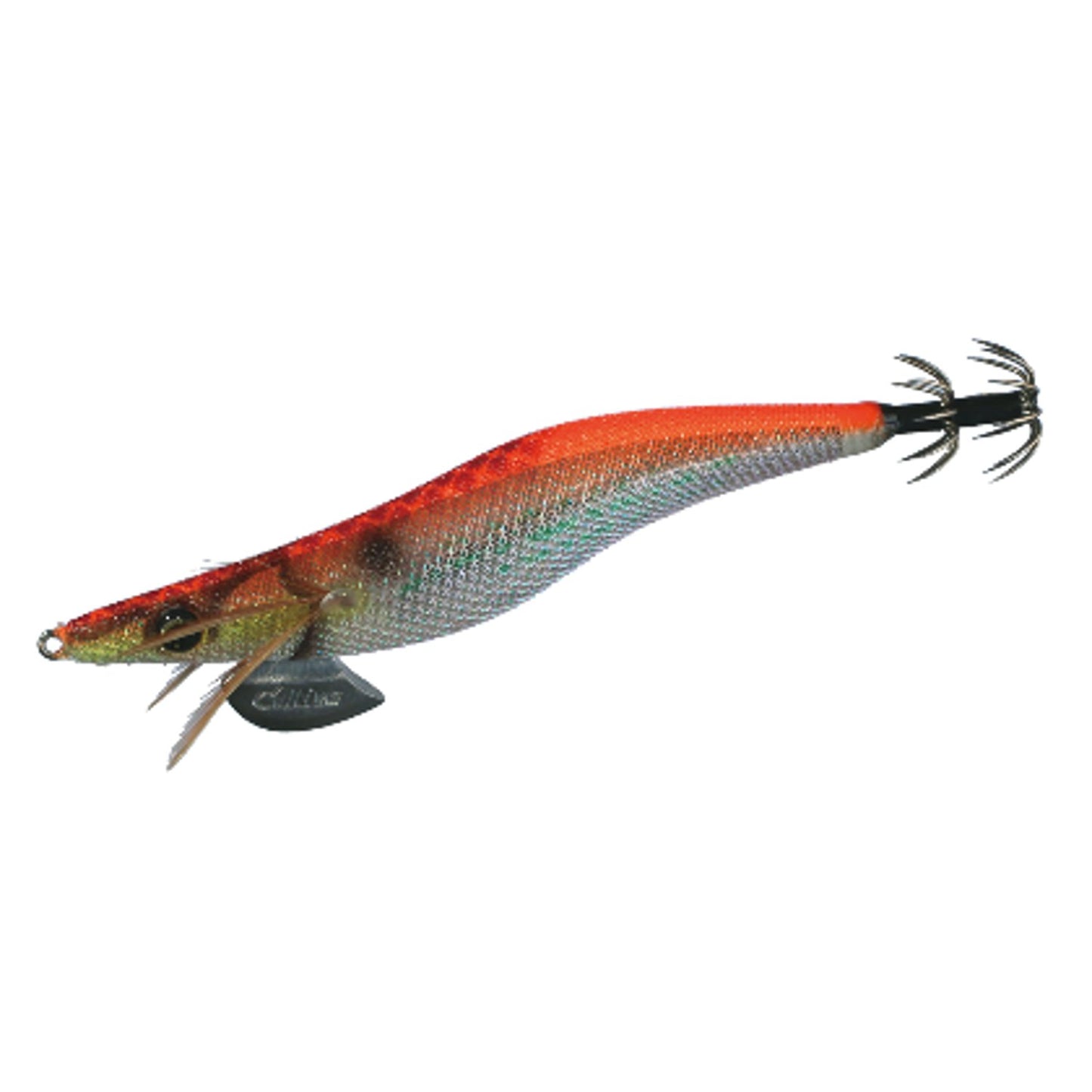 Owner No.31917 Egi ED Dra4 Deep No. 3.5, 0.8 oz (21 g), Orange/Trick Purple #15