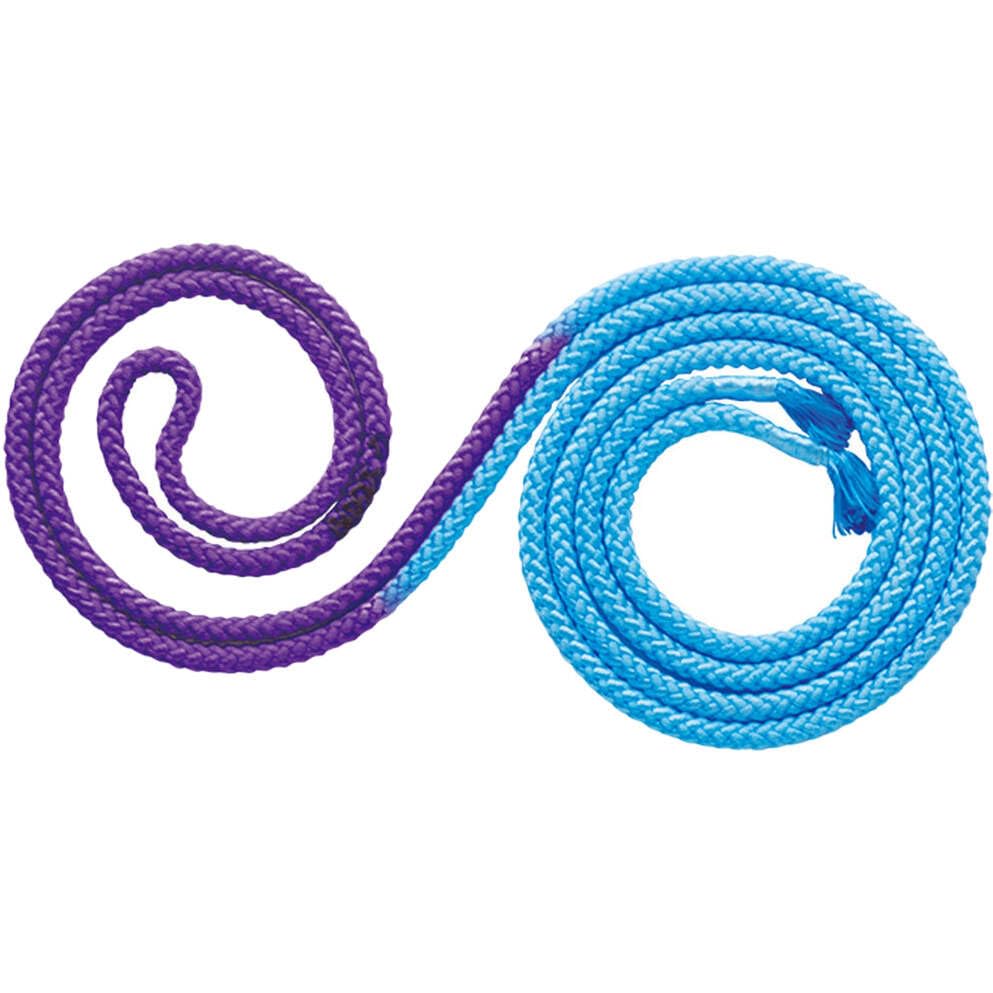 Sasaki M-280TS-F Rhythmic Gymnastics Hand Tools, Double End Rope, Certified by the Japan Gymnastics Association, Double End Rope, LIBU x PP (Light Blue x Purple)