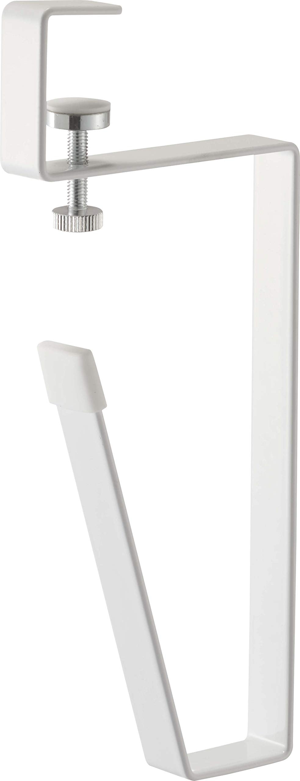 Yamazaki 5002 Under-Cabinet Tumbler Holder, White, Approx. W 0.7 x D 3.1 x H 7.5 inches (1.8 x 8 x 19 cm), Tower, Floating Storage, Cup Stand