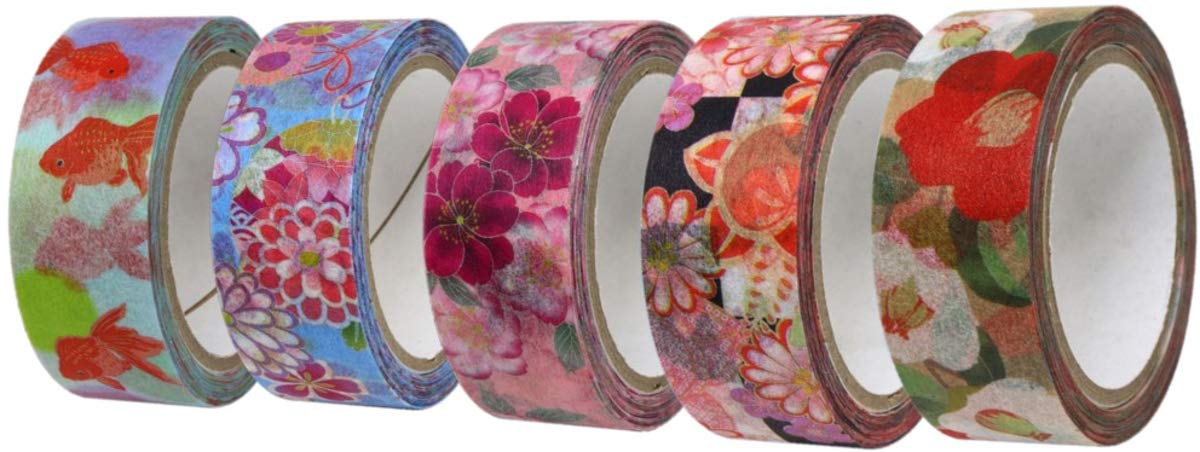 Kamiiso Masking Tape kimono Beauty