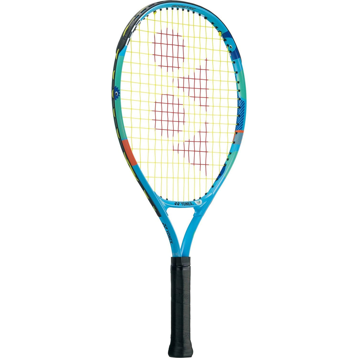 Yonex G04 02YJ21G Junior Hardened Tennis Racquet, Yonex Junior 21, Strung Up, Recommended for Height 39.4-45.3 inches (100-115 cm), Ocean Blue