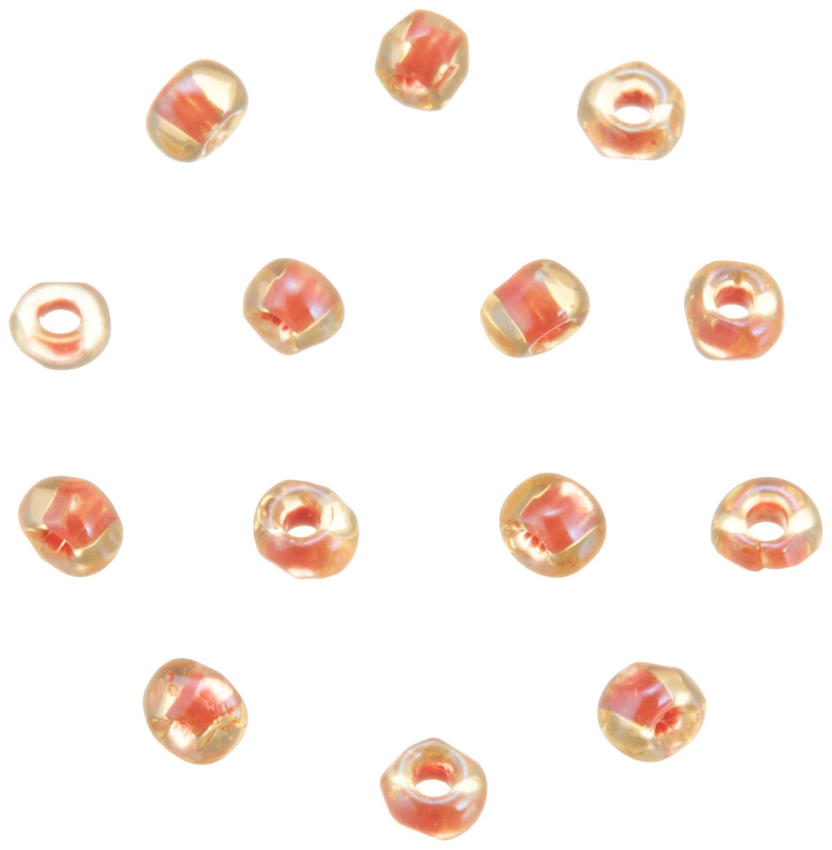TOHO 388 Three Cut Beads Threading Beads Outer Diameter About 2.2mm 1m