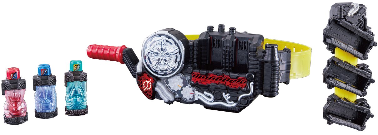 Bandai Kamen Rider Build DX Build Driver & Full Bottle Holder Set