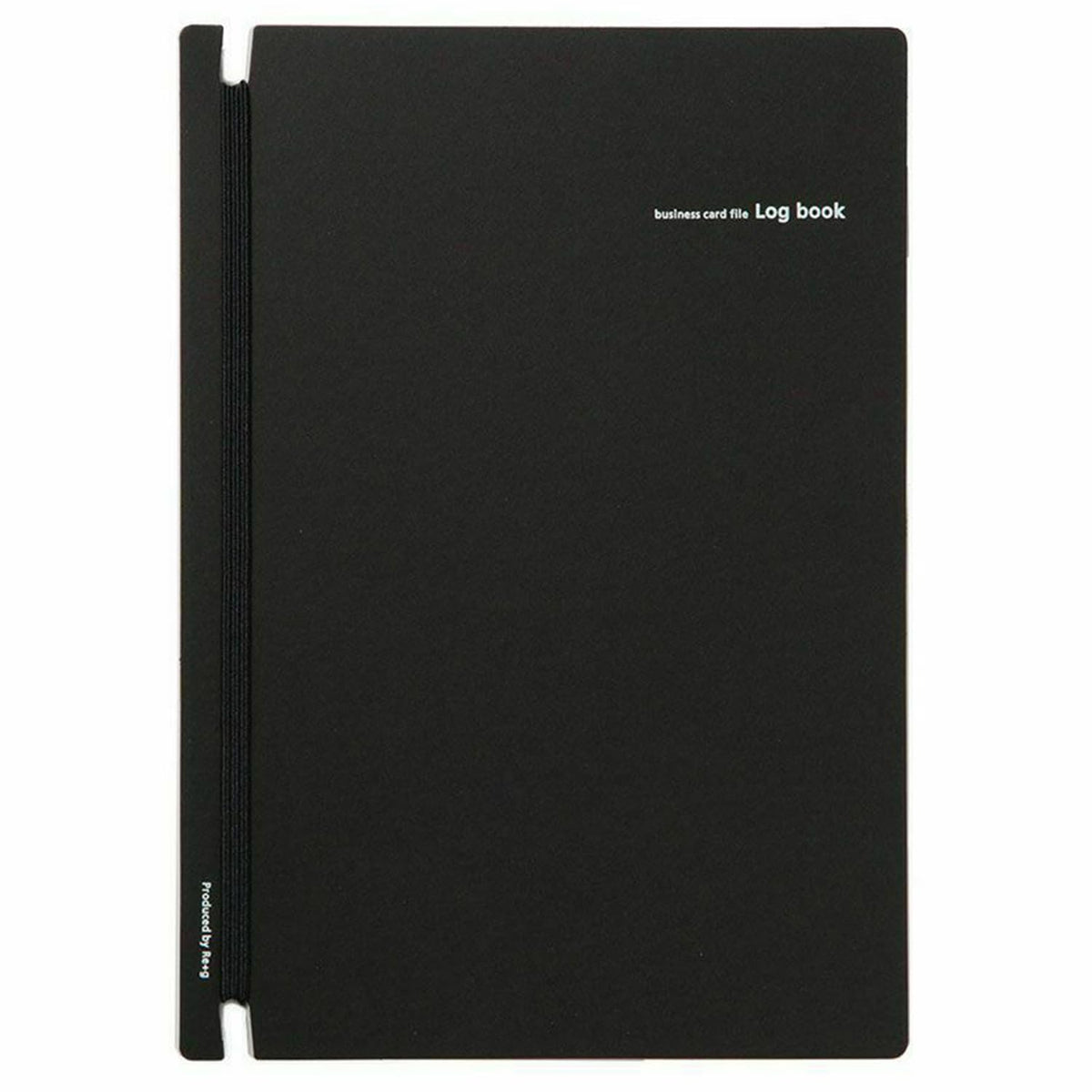 Replug Business Card File Log Book Black B02-473