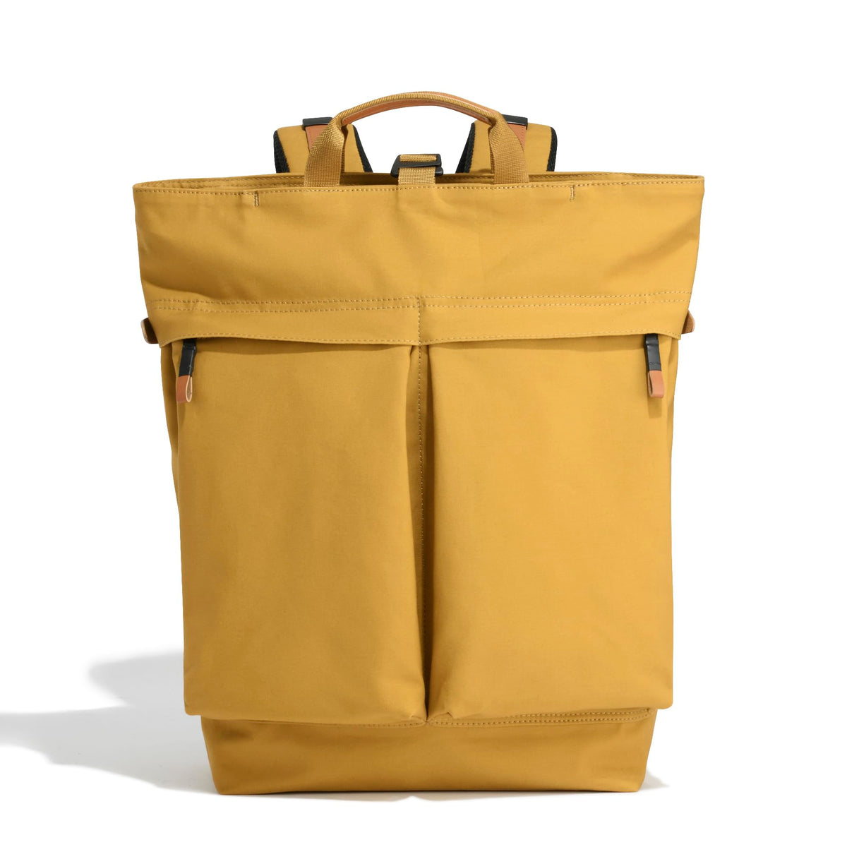 UNTRACK(アントラック) Men's Backpack, Yellow (Mustard), H43×W28×D14cm