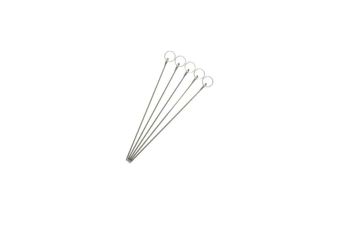 Captain Stag M-8051 Barbecue Round Skewers, 7.1 inches (18 cm), Set of 5