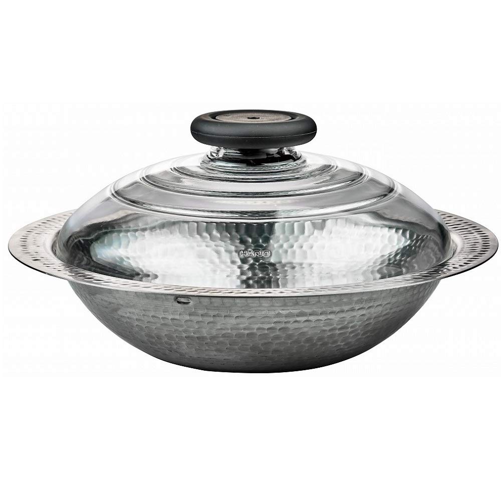 HARIO MIS-23 Mis-23 See-Through Lid, One Size, Silver