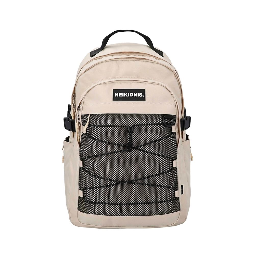 NEIKIDNIS Casual Bag, Light Beige, 大型