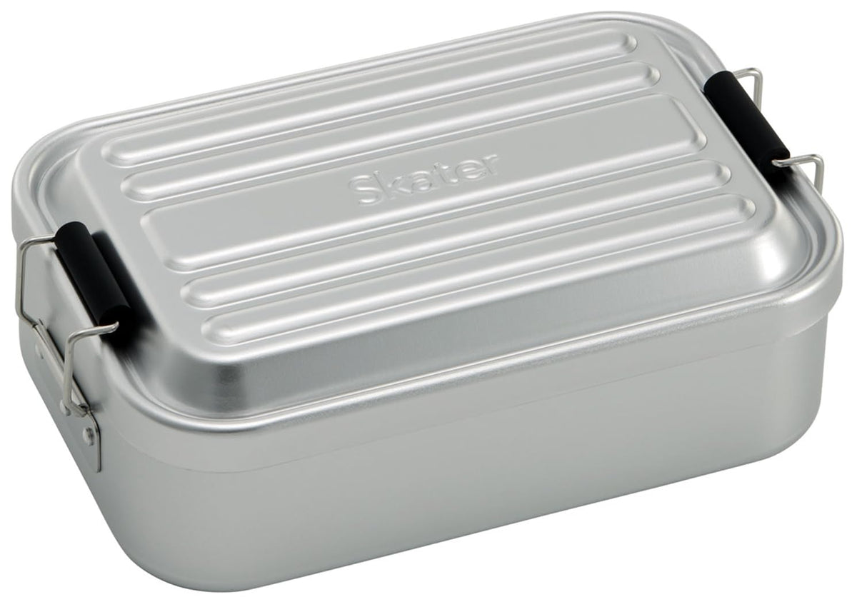 Skater AFT6B Soft Aluminum Lunch Box, 20.3 fl oz (600 ml), Silver