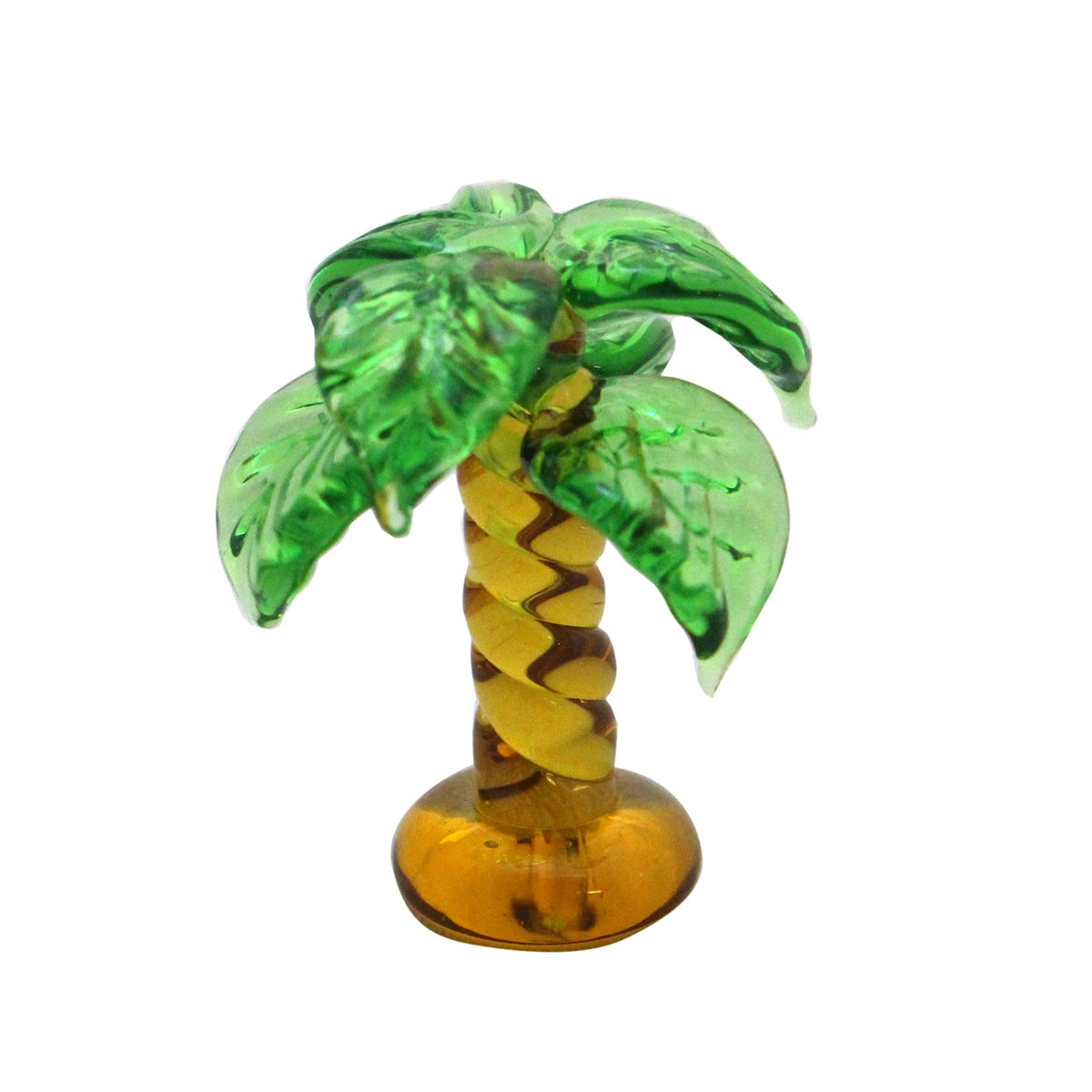 Focus Cute Handmade Glass Craft Palm Tree (Small)