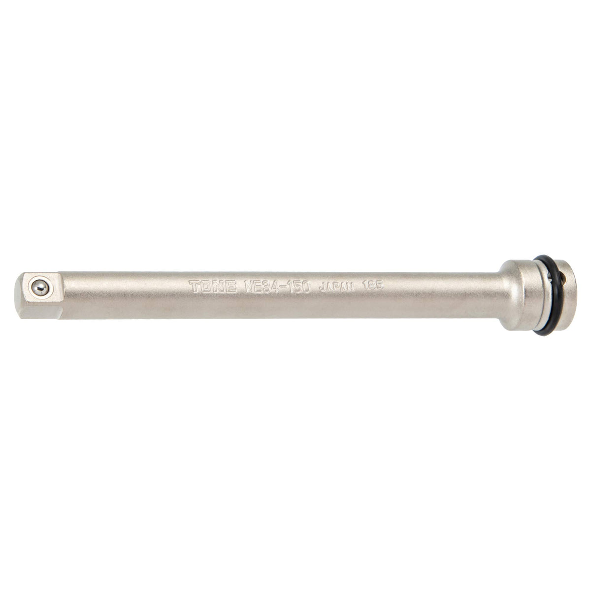 TONE NE34-150 Impact Extension Bar (Ball Type) 0.37 inch (9.5 mm) Drive (3/8 inch), Total Length 5.9 inches (150 mm)