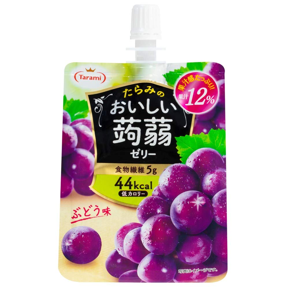 Tarami delicious konjac jelly grapes taste 150gX6 pieces