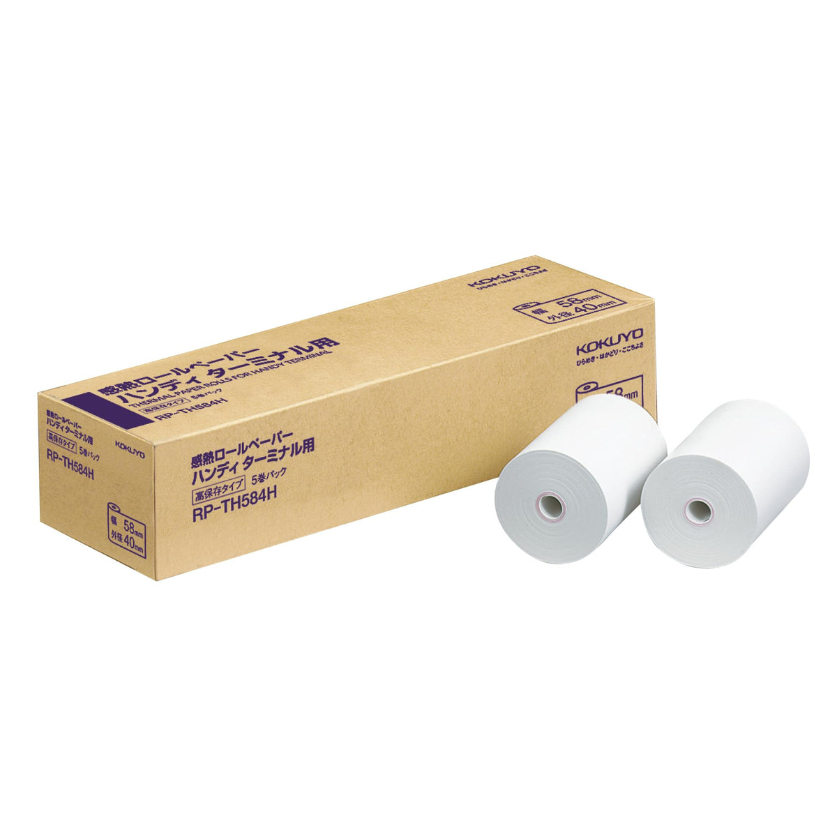 Kokuyo thermal roll paper handy terminal for RP-TH584H (japan import)