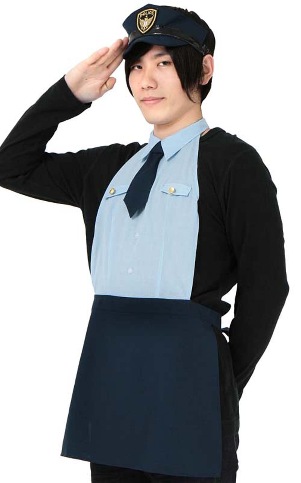 Police Blue Apron (japan import)