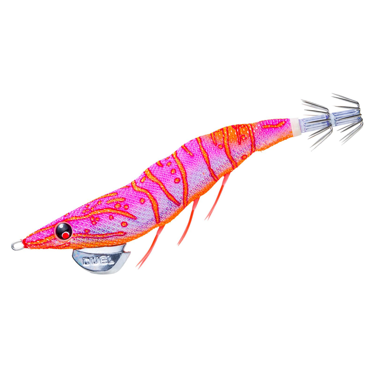Duel EZ-Q Dartmaster 0.6 oz (19 g), No. 3.5 Keimura Silver Red Isosuji A1722-KSIE (Egi Fishing Tackle Fishing Tackle Bait Tree)