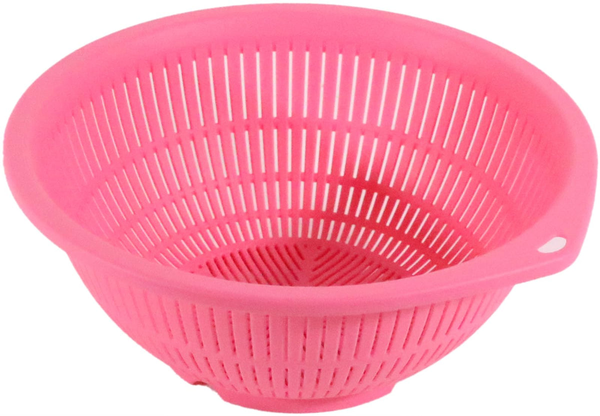 Benkei P.P Color Colander, 10.2 inches (26 cm), Pink 040088