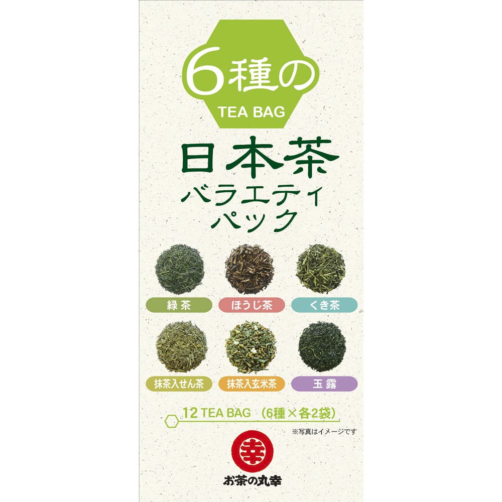 Maruko six Japanese tea variety pack 2gX12 follicles