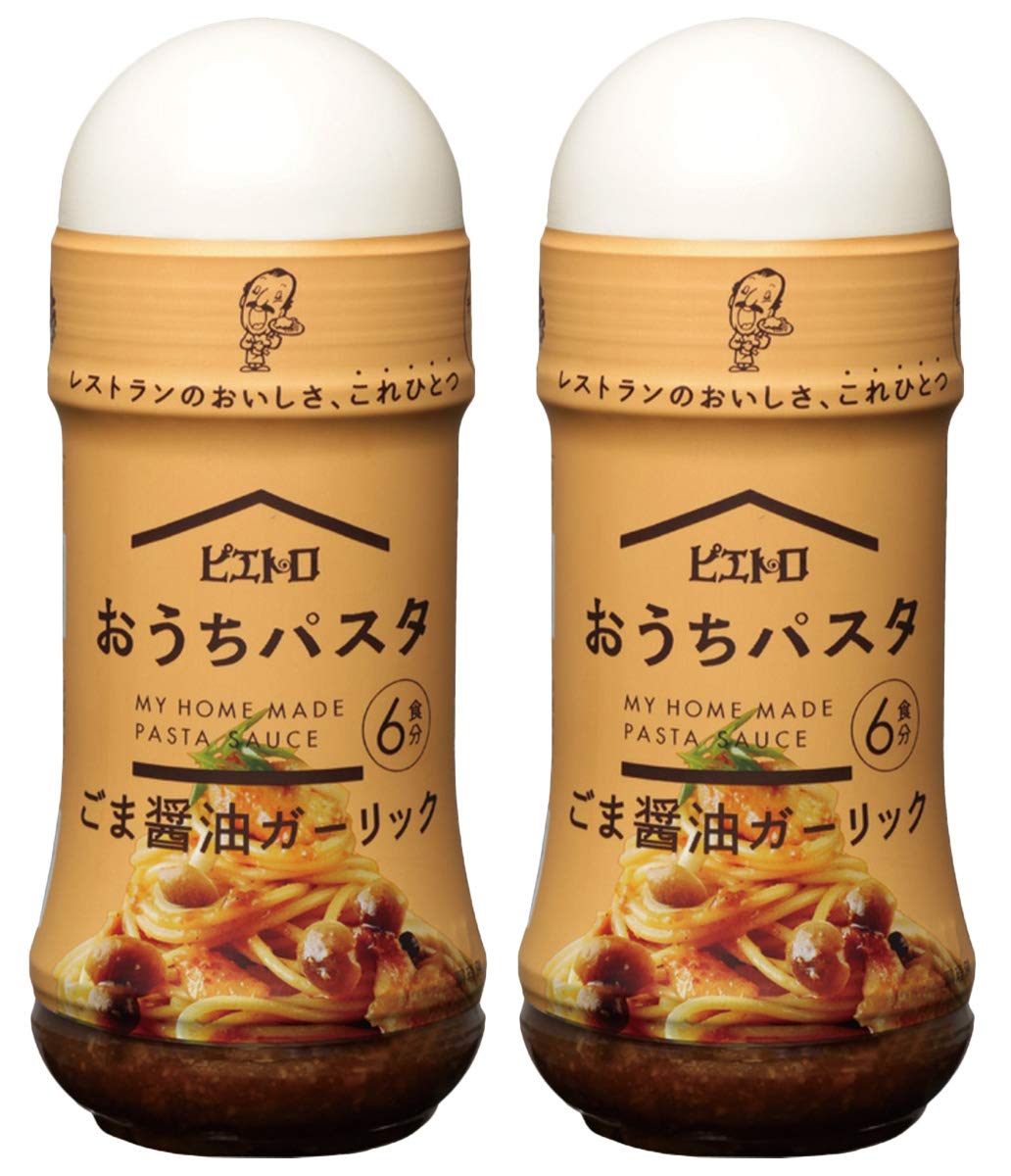 Pietro Ouchi pasta sesame soy sauce garlic 180ml 2-piece set, set of 2