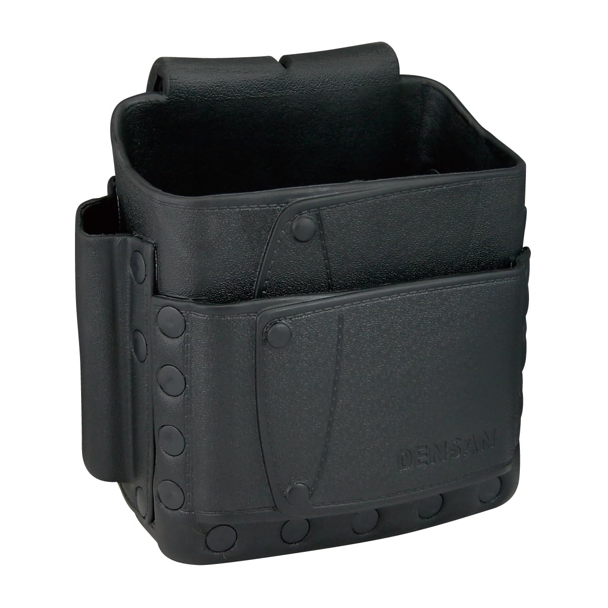 Jefcom DPP-860M-BK EVA Resin Waist Bag, Soft Plastic Pouch, Standard Type, Black