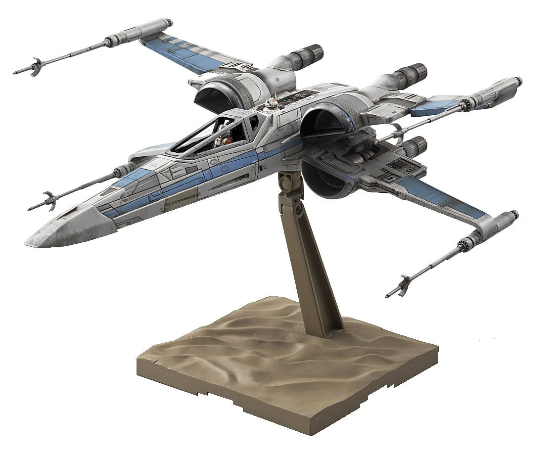 BANDAI Hobby Stars Wars Plastic Model Resistance X-Wing Star Fighter Star Wars: The Force Awakens 1/72 (BAN202289)