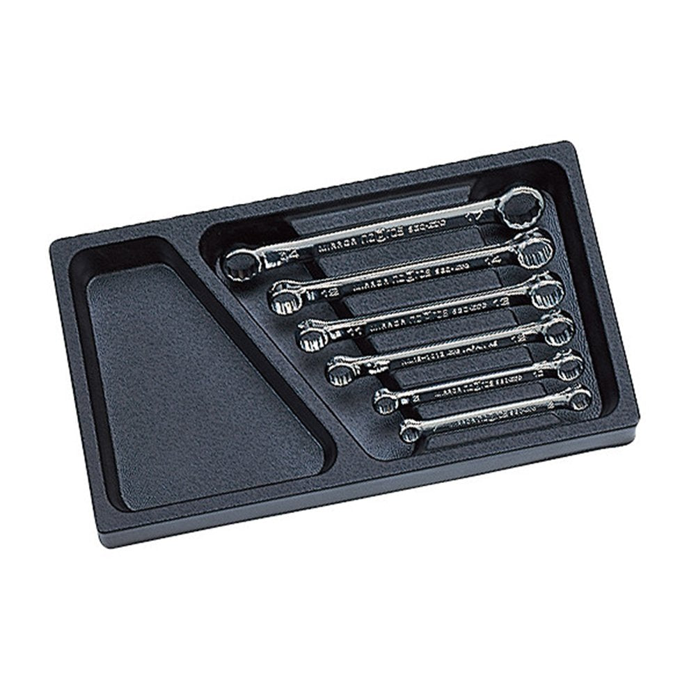 Nepros Flat Type Short Box-End Wrench Set (6pcs.)