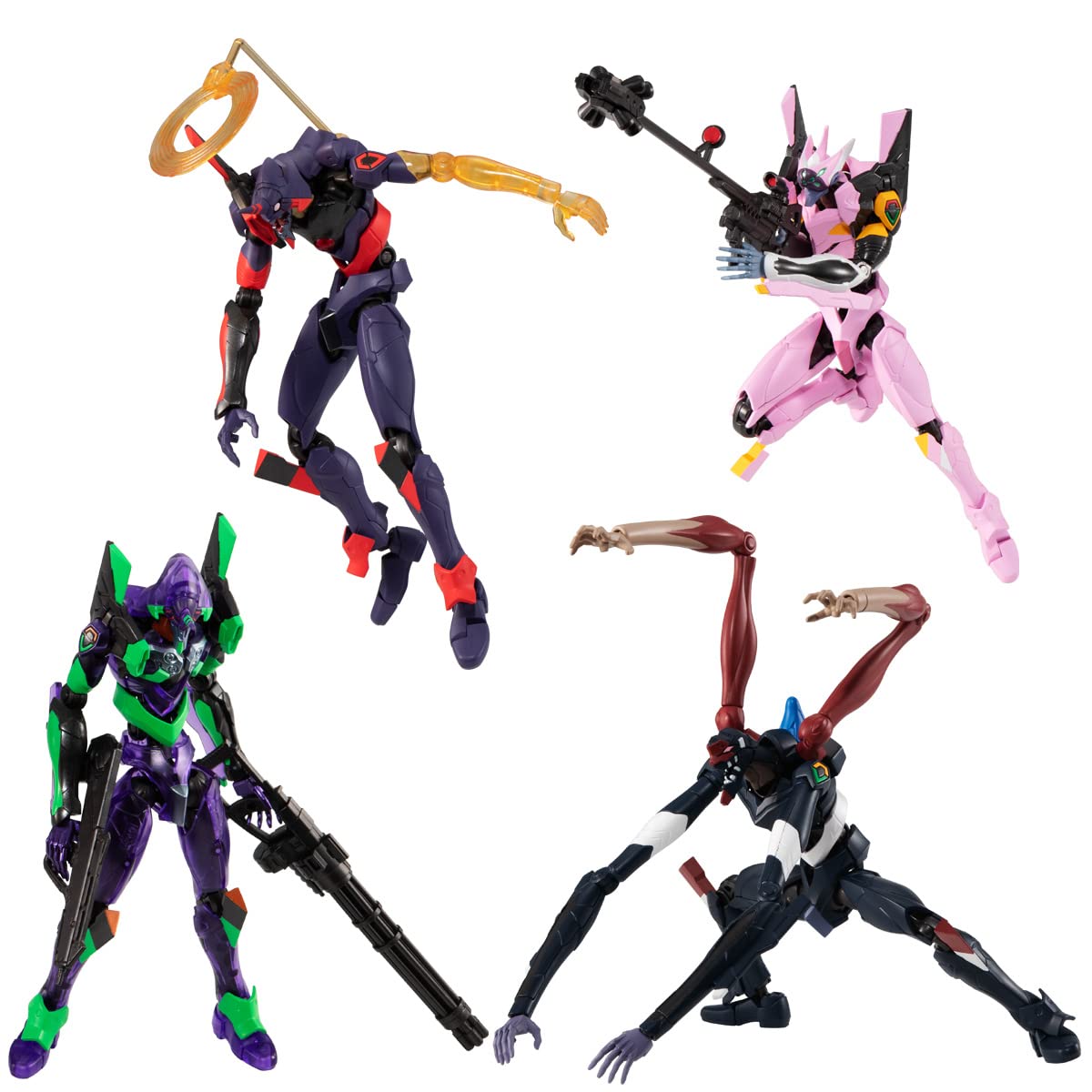 Bandai Shokugan EVA-Frame: Rebuild of Evangelion 04 (Pack of 10)